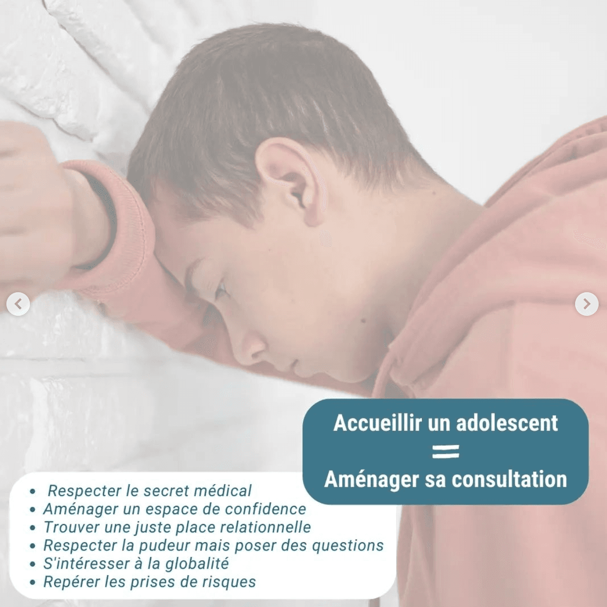 Photographie d'un adolescent triste pour illustrer le test cafard.